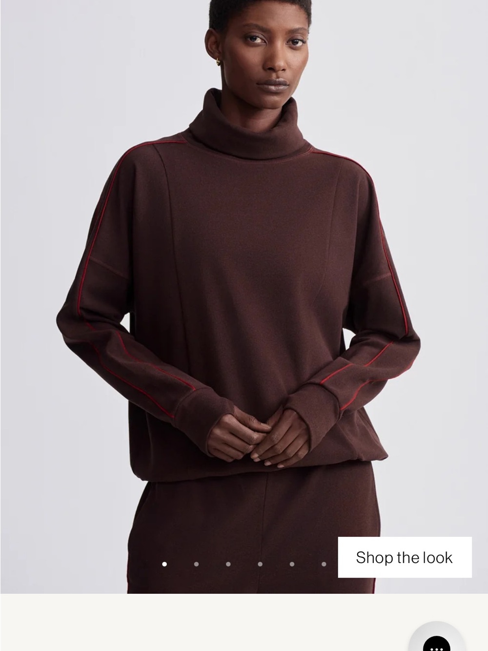 Varley Ariana High-Neck Sweat size m